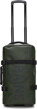 Rains Cabin Bags, male, Green, Size: ONE SIZE Stylish Cabin Bag with Front Pocket