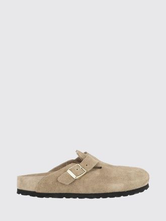 Birkenstock Flat Sandal Woman color Dove Grey