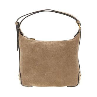 Tod's Dames, Tassen, Beige, Maat: ONE Size Su&egrave;de