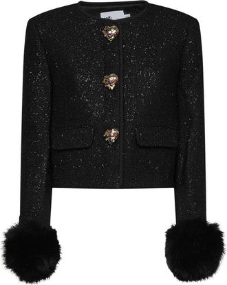 Self Portrait Mujer, Chaquetas, Negro, Talla: XS