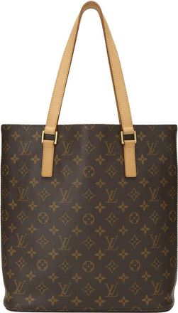 Louis Vuitton Brown Monogram Coated Canvas & Vachetta Leather Vavin Gm (Authentic Pre-Loved)