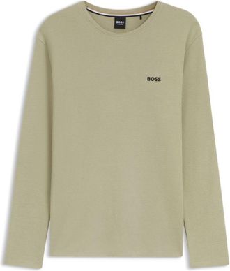 BOSS Ottoman pajama T-shirt with embroidered logo