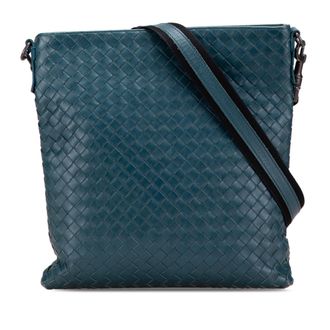 Bottega Veneta Geweven Leren Schoudertas