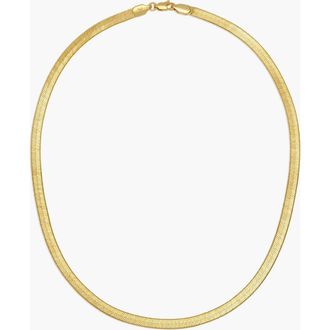 Yoj Montana Maxi Necklace In Gold at Nordstrom