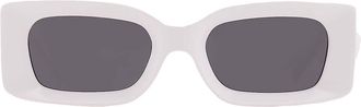 Versace Dark Grey Rectangular Ladies Sunglasses VE4474U 314/87 52