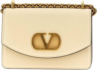 Valentino Garavani Vain Small Shoulder Bag - Dames - Schoudertassen - Wit - ONE Size - Leer - Tassen