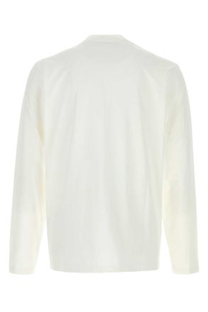 Autry Mens White Cotton T-Shirt Jerseywhite Exterior Exterior: T-shirts And Polos