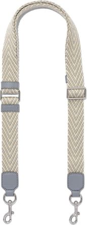 Marc Jacobs The Thin Arrow Webbing strap - women - Acrylic - One Size - White