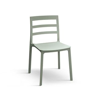 Konte Design Lote de 4 sillas de polipropileno verde