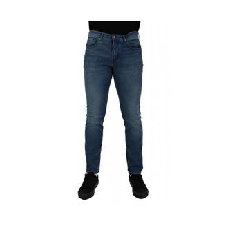 Baldessarini Jeans, Heren, Blauw, W34, Leer, John Slim-fit Jeans