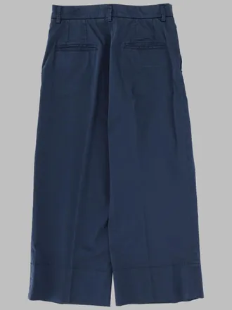 Fay Cotton Trousers - Blue
