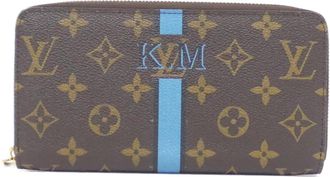 Louis Vuitton Marron Monogram Monogram Coated Canvas Long Wallet (Bi-Fold) (Pre-Owned)