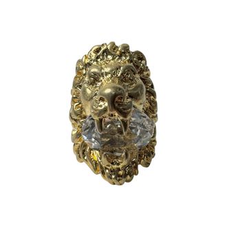 Gucci Gold Metal Band Ring (Pre-Owned)