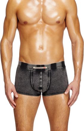Diesel Denim-effect boxer briefs - Trunks - Man - Black