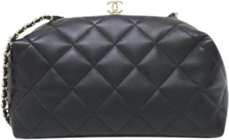Chanel Borsa a spalla Pre-owned in pelle di agnello - - Pre-owned - Donna - Nero - ONE SIZE