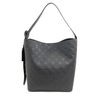 Louis Vuitton Pre-owned Monogram Empreinte Schoudertas - Dames - Pre-owned - Zwart - Maat: ONE Size Leer