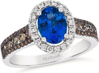 Le Vian Ladies Blueberry Tanzanite Rings set in 14K Vanilla Gold