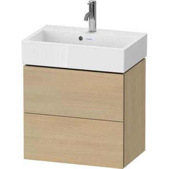 Duravit L-cube Mueble De Ba&ntilde;o De Pared Compact, 2 Cajones, Ancho: - Duravit