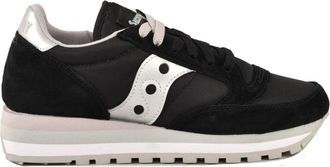 Saucony Stijlvolle Sneakers met Rubberen Zool - Dames - Sneakers - Zwart - 42 EU - Leer - Schoenen