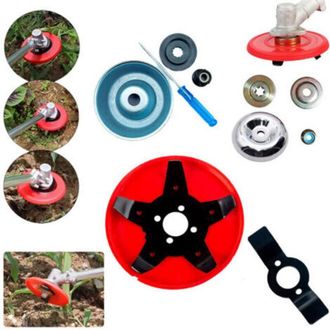 OEM Cuchillas Para Desherbar, Disco Para Desherbar, Cabezal De Desbrozadora, Placa Para Desherbar Para Cortac&eacute;sped, Cabezal De Repuesto Universal Para Des