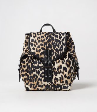 Ganni Backpack GANNI Woman color Multicolor