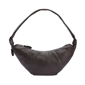 Christophe Lemaire Tassen, Dames, Bruin, ONE Size, Katoen, Grote Croissant Tas