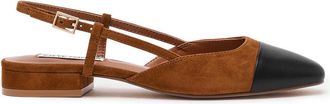 Steve Madden Belinda Flat Shoe DK CHESTNUT BLK