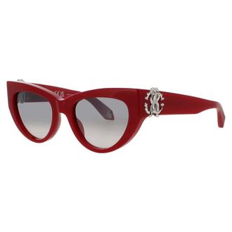 Roberto Cavalli Mens Grey Rectangular Sunglasses RCSRC017M9EZX