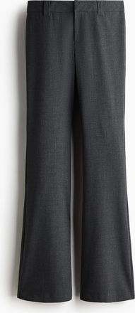H&M Elegante ausgestellte Hose - Grau