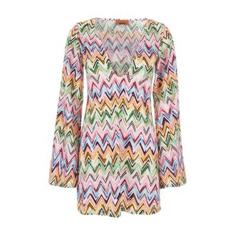 Missoni Dames, Jurken, Veelkleurig, Maat: 2XS Viscose