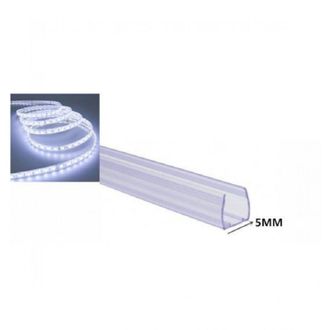 Trade Shop Trade Shop Traesio - Trade Shop - Plastic Profile Desde 1 Mt Sin Coperture For Strip Led Strisce Desde 5 Mm Ps-5mm