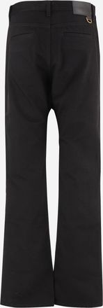 Chlo&eacute; Womens Cotton Trousers With Front Zip Black