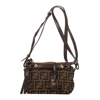 Fendi Pre-owned Womens By The Way Mini Crossbody - Brown - One Size