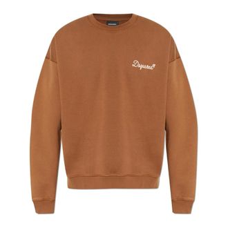 Dsquared2 Uomo, Felpe, Marrone, 3Xl, new