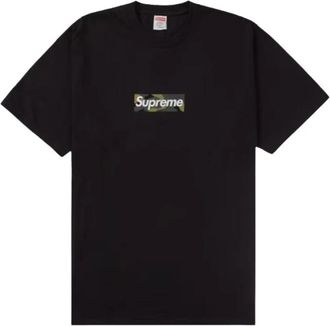 SUPREME Box Logo Tee - Heren - T-shirts - Zwart - S - Katoen - Tops