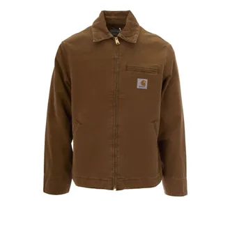 Carhartt Work in Progress Carhartt Wip, Light Jackets, male, Brown, Size: XL Light Jacket