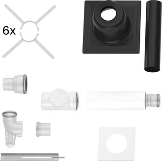 Bosch Accesorio De Escape Fc-set80-c93x (trasero Kit B&aacute;sico C93x, D:80/125-110mm, 7738112744