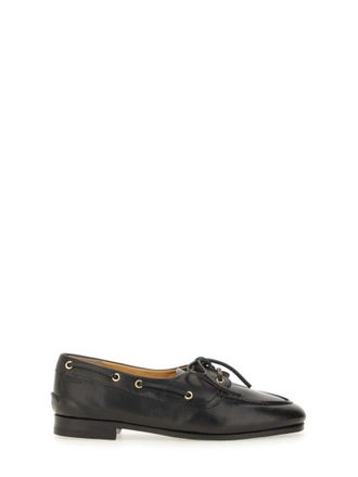 Bally Moccasin Plume With Lace-Up Detail And Durable Sole