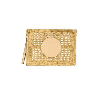 Tory Burch Tory Burch, Clutches, female, Beige, Size: ONE SIZE Ella Clutch