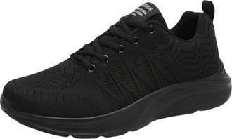 Generic Running Shoes Mens Men Sneakers Shoes Fashionable Mens Sneakers, Breathable Mesh, Comfortable Casual Sports Shoes Black