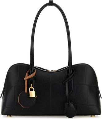 Stella McCartney Stella Mccartney Black Synthetic Leather Ryder Shoulder Bag