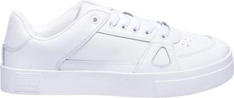 Tommy Jeans TJM Vulcanized Foxing Flag - Heren - Sneakers - Wit - 45 EU - Leer - Schoenen