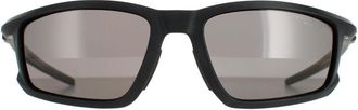 Tommy Hilfiger Rectangle Mens Matte Black Grey Polarised TH 1914/S - One Size