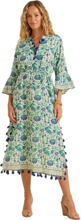 Calypso St. Barth Sarina Kaftan in Goa Print at Nordstrom, Size X-Small