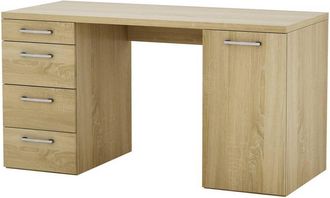 Composad Scrivania Linea volos Cm. 60 X 139 X H.74 - Bianca