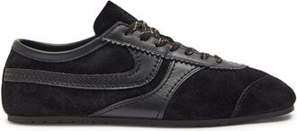 Dries Van Noten Panelled Suede Sneakers - Black - 43 (IT43 / UK9)