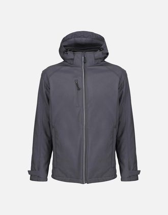 Regatta Mens Regatta Mens Erasmus 4 In 1 Soft Shell Jacket - Grey - Size: 42/Regular