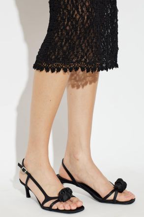 Rotate Heeled Sandals, Womens, Black