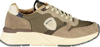 Blauer Grigio Poliuretano Men Mens Sneaker