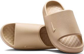 Nike Calm 2.0 Mens Sandals Linen/Linen/Linen : 13 D - Medium, Synthetic
